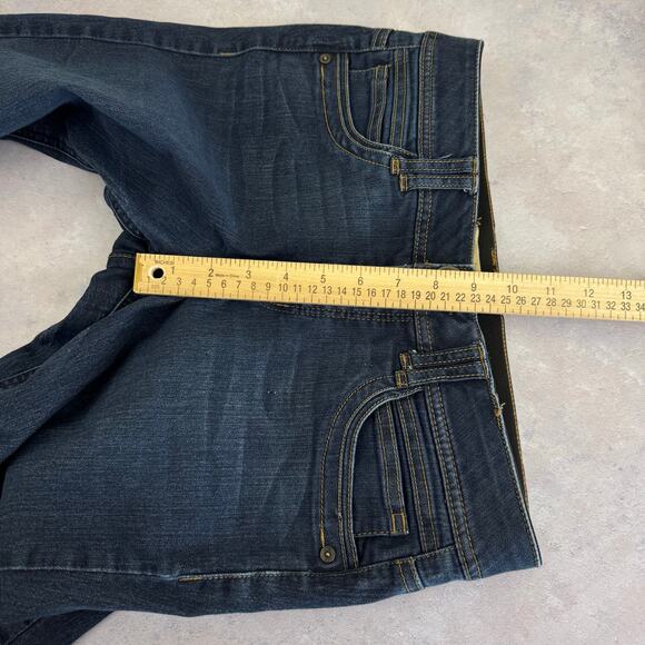 Democracy Jeans Women's 8 Ab Technology Ankle Blue Denim Slimming Skinny - Picture 6 of 9